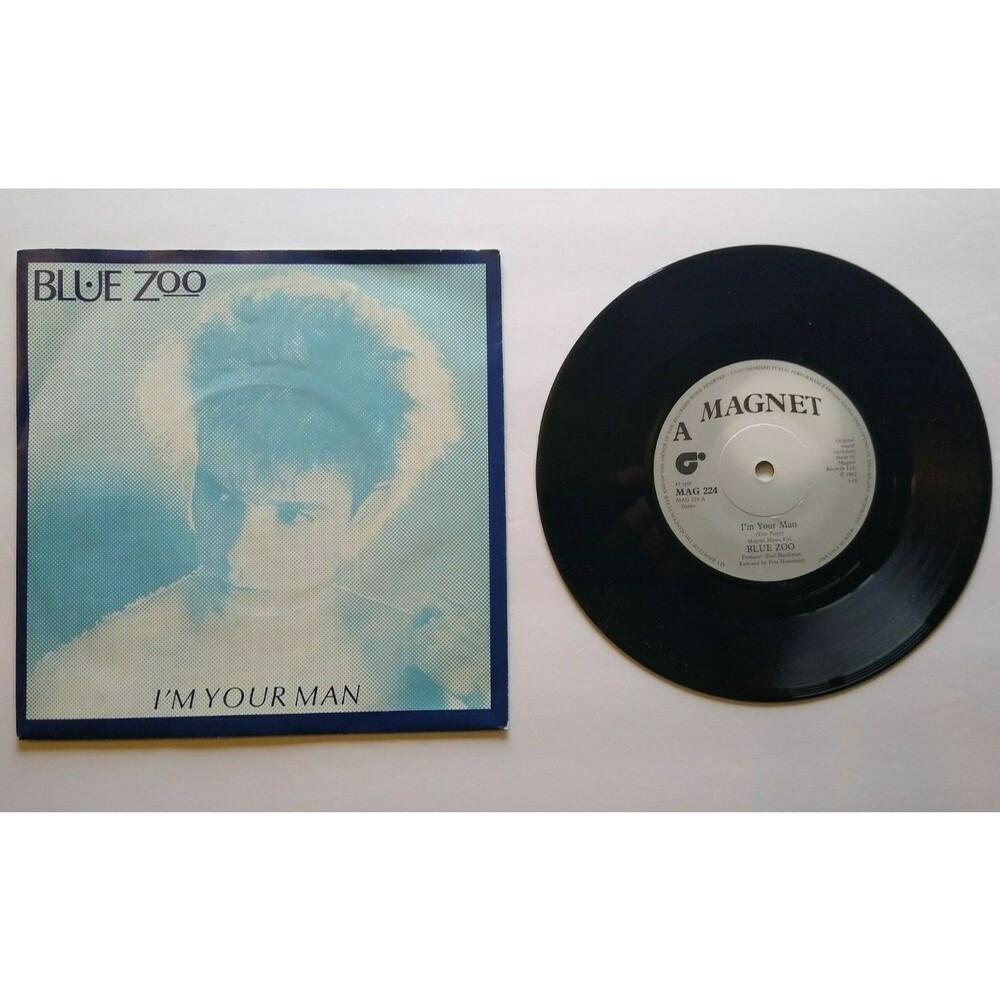Blue Zoo I'm Your Man 7" Vinyl Record Synth-Pop New Wave 1982 UK MAG 224